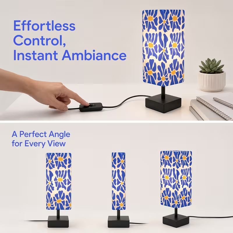 Nowoczesna, kolorowa lampa sto – Home Textile recenzja i cena
