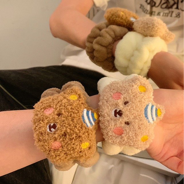 1Pair Cartoon Bear Face Wash H – Home Textiles Face Towel recenzja i cena