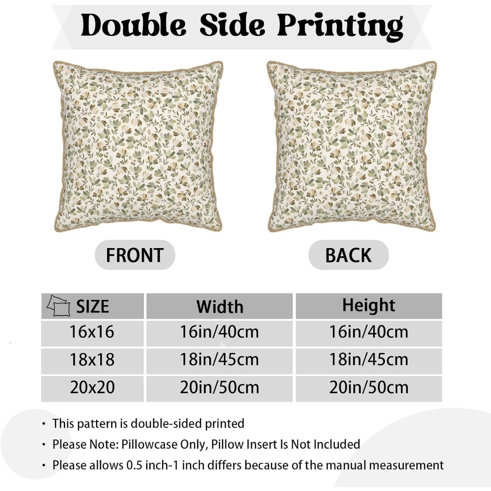 Zestaw 2 poszewek na poduszki  – Pillow Insert 18X18 recenzja i cena